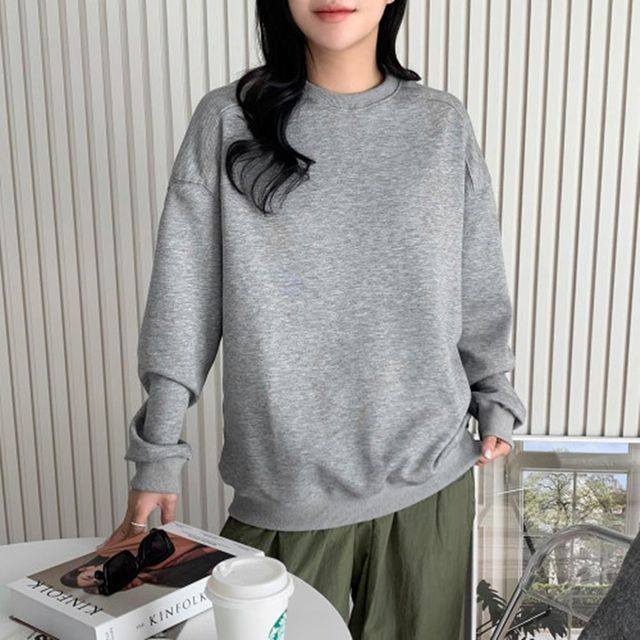 여성 오버핏 20대 나들이 반팔 여자 학생 기본티 티
