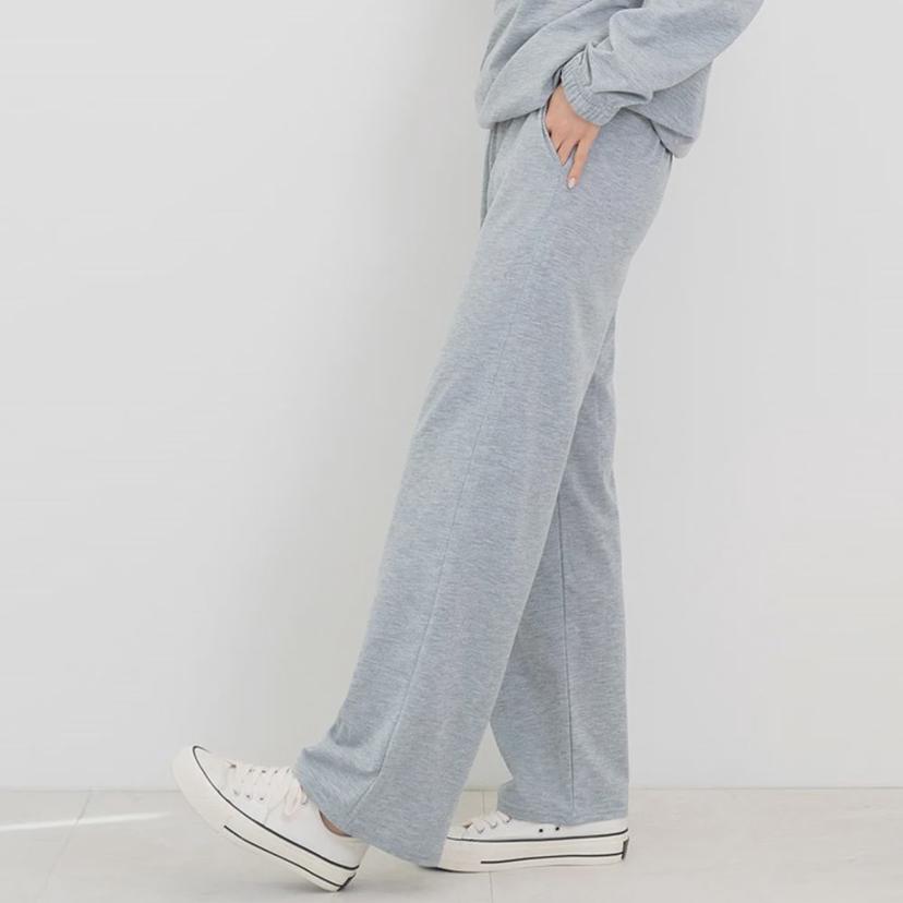 여자 와이드 트레이닝 팬츠 - 긴바지 츄리닝 데일리룩