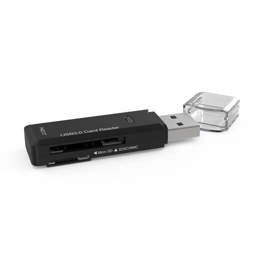 USB 휴대용 멀티 카드리더기 Micro SD 블랙박스 OTG 지원