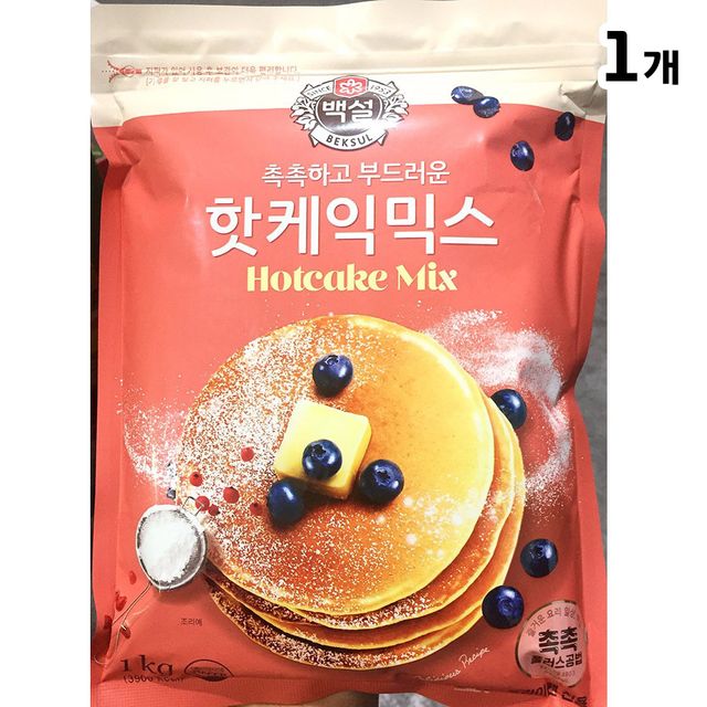핫케익가루 백설 1K - 간편한 팬케이크 믹스