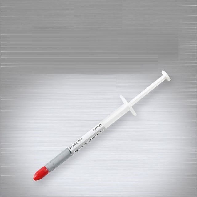 써멀 구리스 0.5g Gray 주사기형 CPU 쿨러용 IB394
