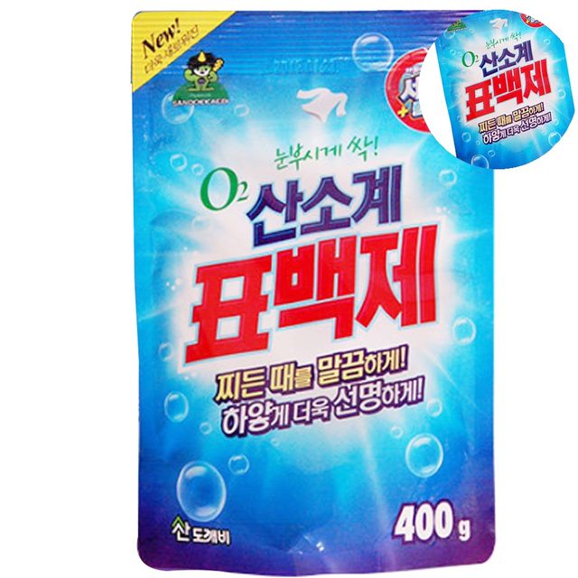 세탁표백제 찌든때제거 산소계표백제400g