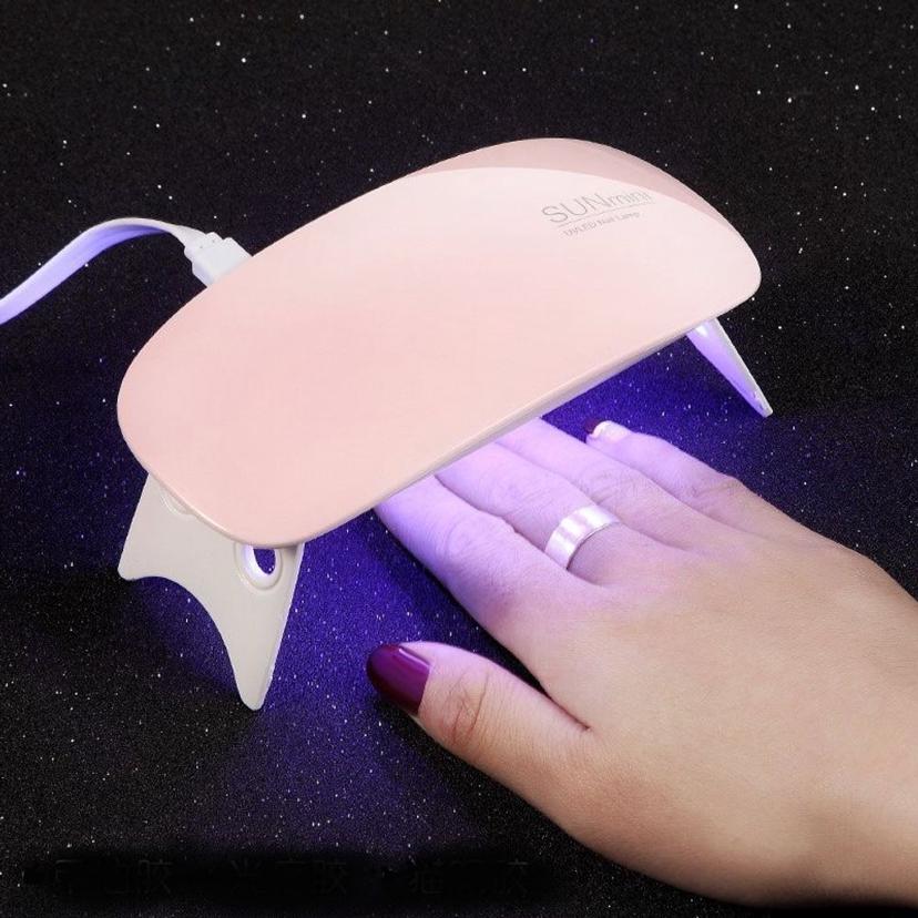 휴대용 USB 젤네일 LED 램프 6W - 셀프 네일 케어