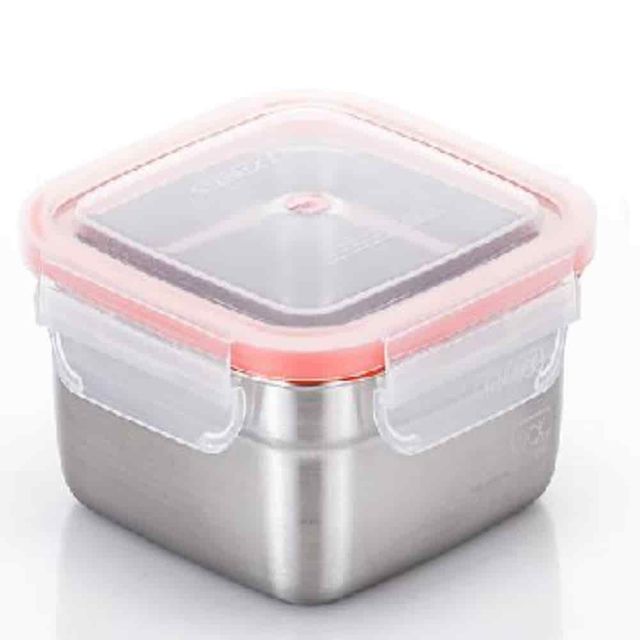 스텐 사각통 750ml 밀폐용기 냉장고용기 보관용기 반찬통