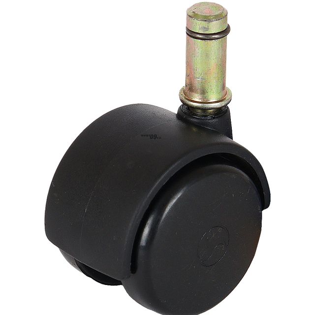 의자바퀴 휠타입(쌍바퀴) 43mm 핀타입 일반형
