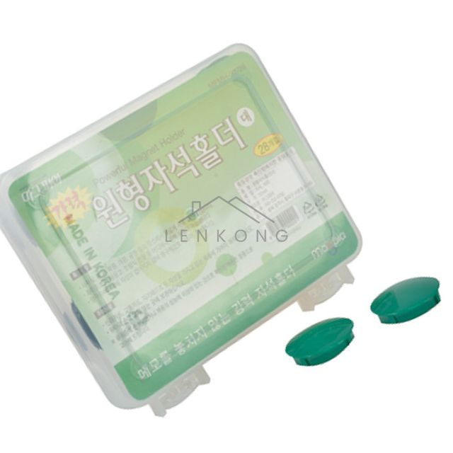 칠판자석 교육용자석 컬러원형자석홀더 대 MFMH 32 20 32Φx9.7T 1통20EA