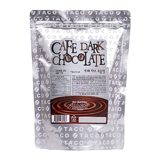 타코 카페 다크 초콜릿 1kg 핫초코 코코아 가루
