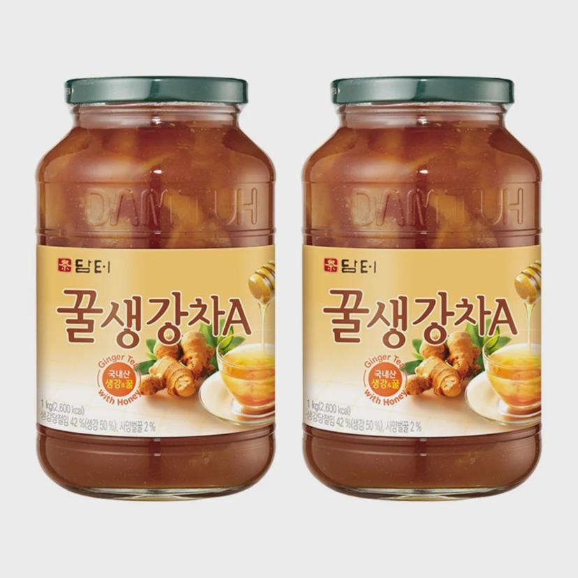 담터 꿀생강차 1kg 1+1 세트 | 따뜻한 건강차 전통차