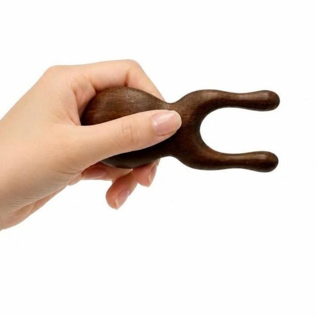 우드 마사지빗 문어 괄사