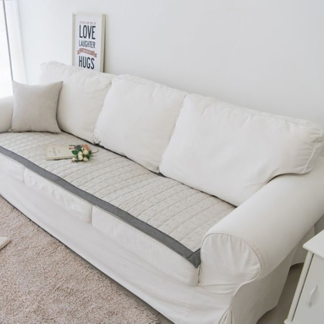 아잠 멜란 쇼파패드 4인용 65x230cm 거실 소파커버