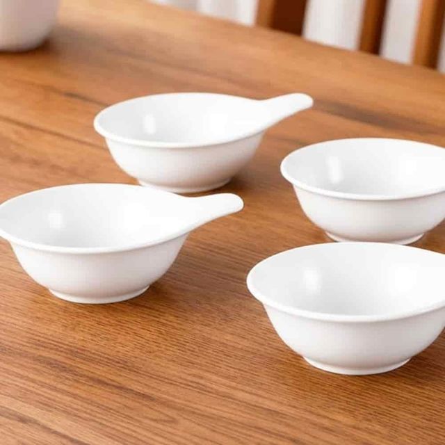 앞접시 4p 디저트접시 도자기접시 개인접시 업소용앞접시
