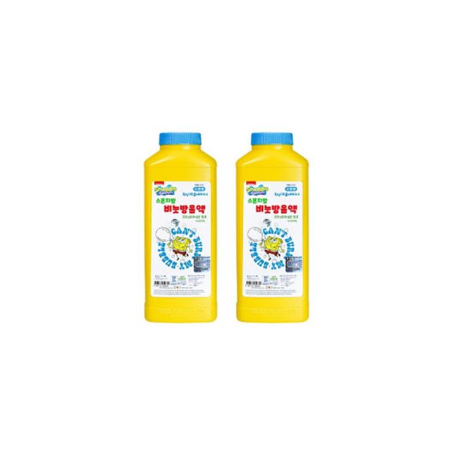 월성 스폰지밥 비눗방울 리필액 450ml 버블건 리필