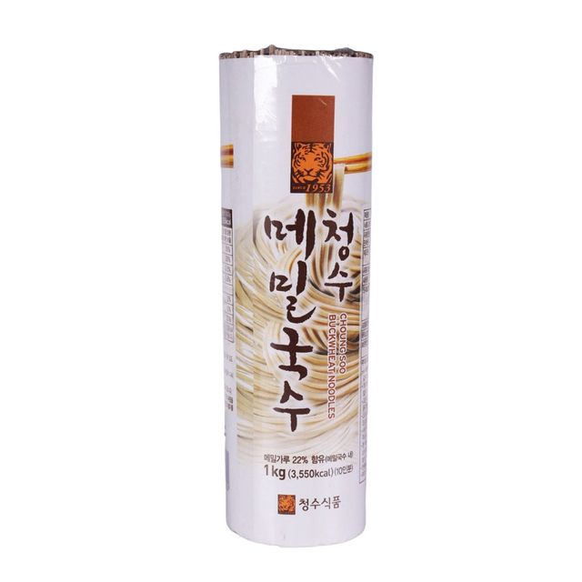 담백한 메밀국수 1kg - 깔끔한 맛과 쫄깃한 식감
