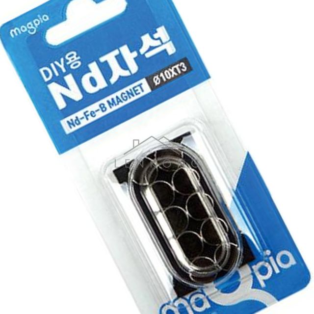 네오디움자석 네오듐자석 원형강력자석 DIY MND 10 03 10Φx3.0T 1판10EA