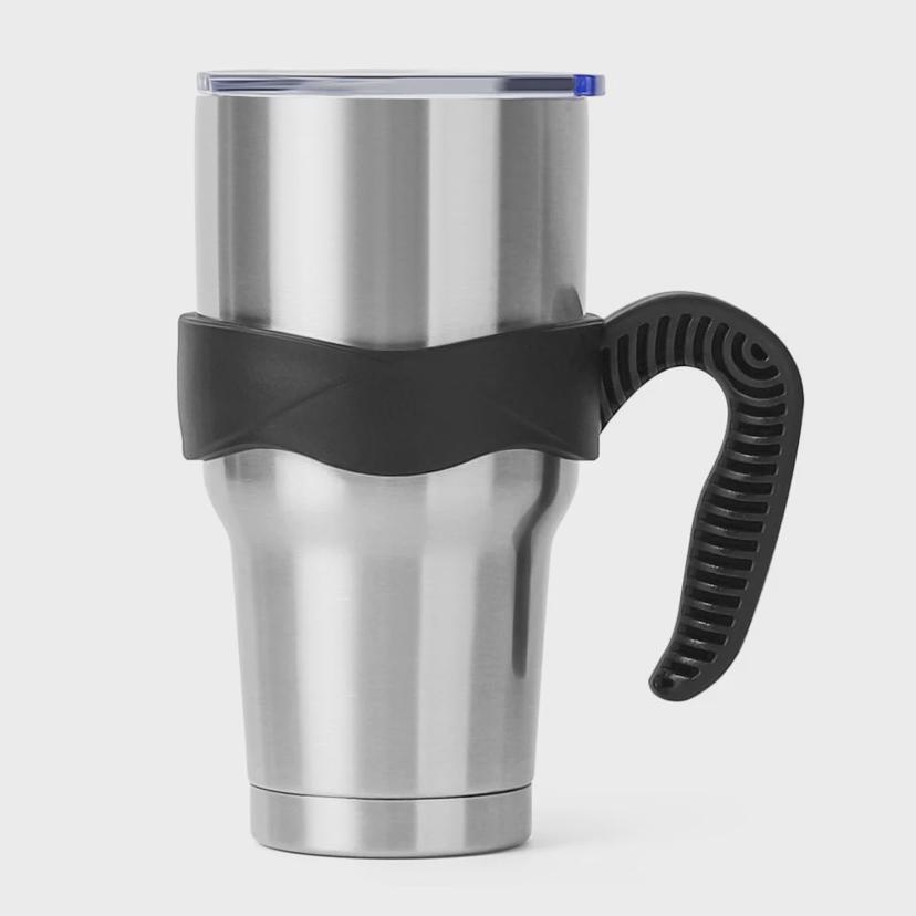 스텐 핸들 텀블러 900ml, 대용량 보온 보냉 컵