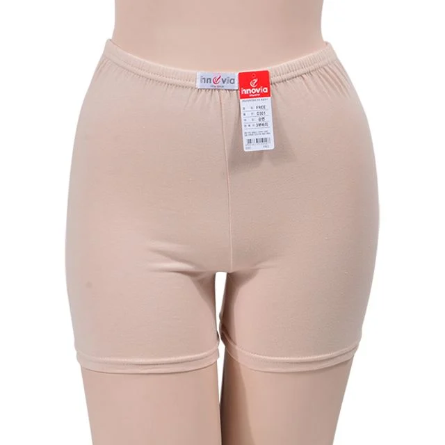 이노비아 여성 3부 속바지 면스판 편안한 착용감 컬러