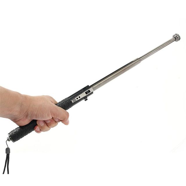 자동펼침 원터치 호신용 삼단봉 52cm