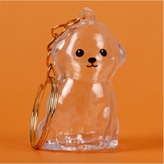 강아지 털 보관 키링 커플키링 PVC키링 키홀더