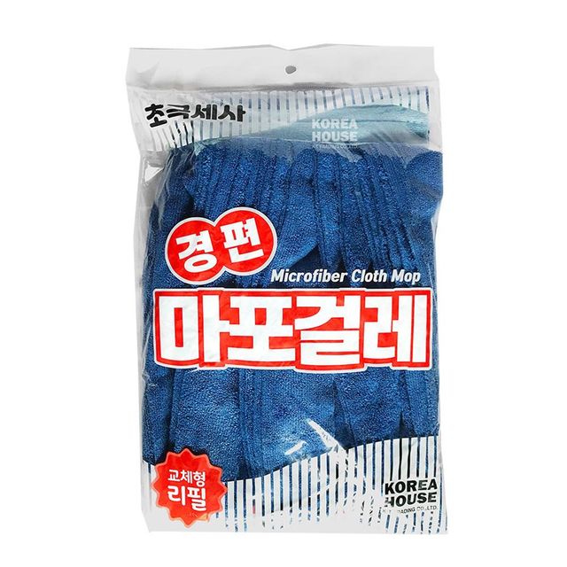 극세사 경편 마포걸레 리필용 1P - 부드럽고 흡수력 좋은 청소