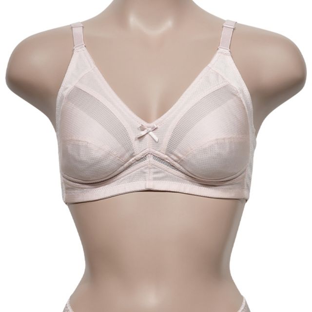 통풍잘되는브라 노와이어브라 순면 여성 B컵 브라