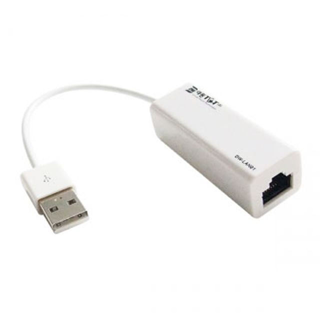 USB 2.0 유선 랜카드 어댑터 노트북 데스크탑 유선 인터넷 연결 필수