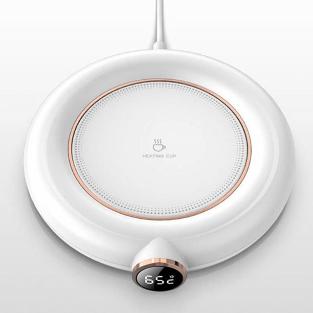 커피포트 USB 보온받침대 3단 온도조절 커피컵워머