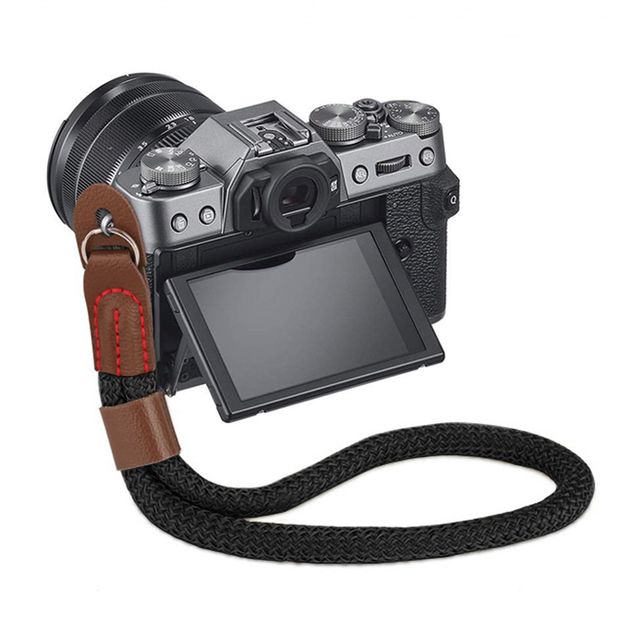DSLR 미러리스 카메라 호환 로프 손목 핸드 스트랩 펜탁스 니콘