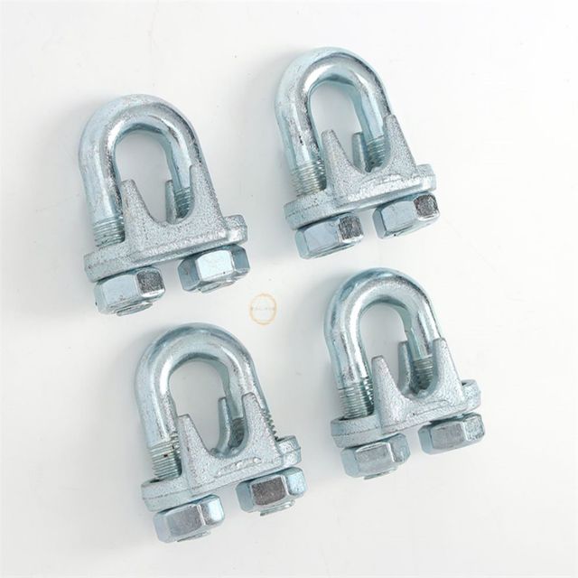 와이어 클립 4p 22-24mm 와이어연결부속 와이어연결고리 와이어고정슬리브