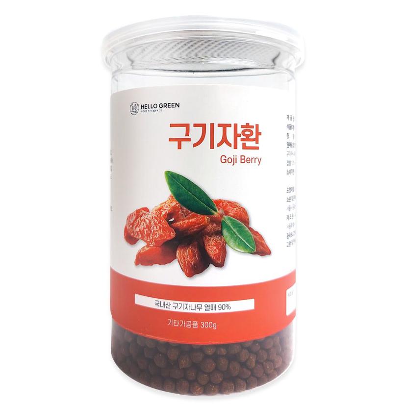 헬로우그린 국산 청양 구기자환 300g | 고지베리 건강환 추천