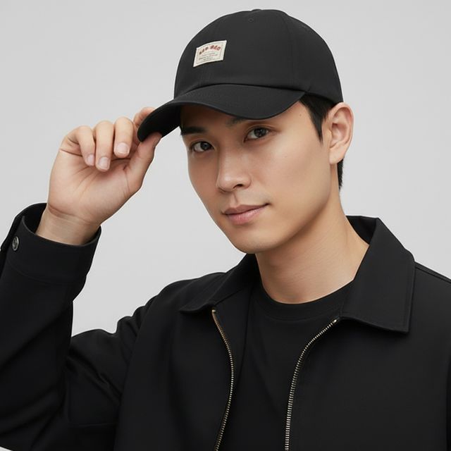 블랙 야구모자 군모 전투모 해군모자 남자 군대