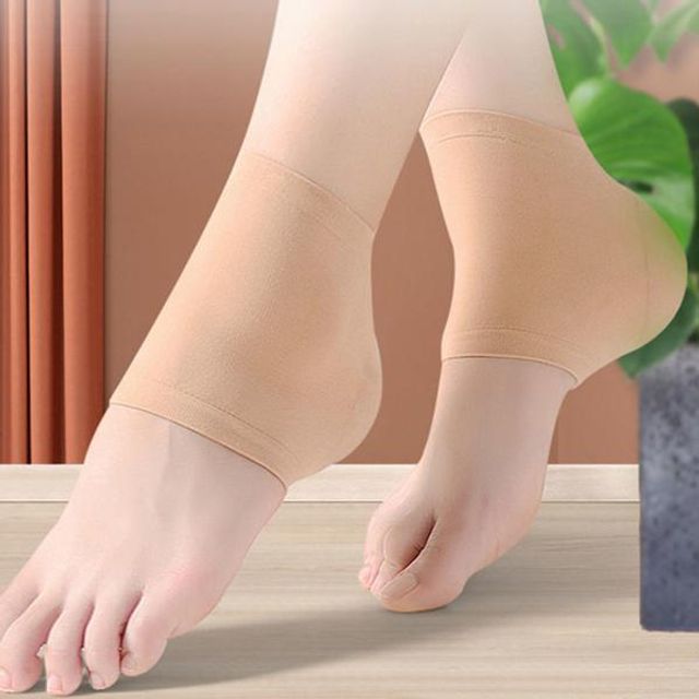 실리콘 발뒤꿈치 패드 각질 제거 및 보습 충격 흡수