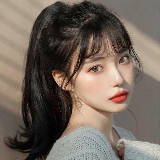 c컬 집게핀, 긴머리 부분가발 테일 헤어핀