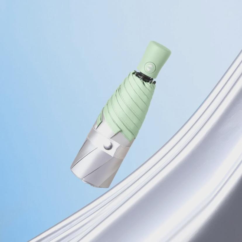 티타늄 실버 자외선 차단 양우산 - UV 차단 암막 우산
