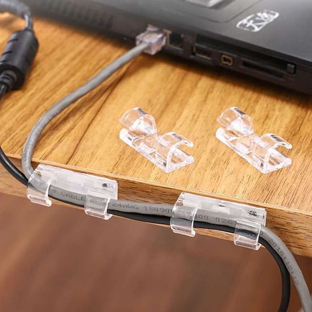 케이블 정리 클립 홀더 케이블클립 데스크케이블정리 전선줄정리 전선클립