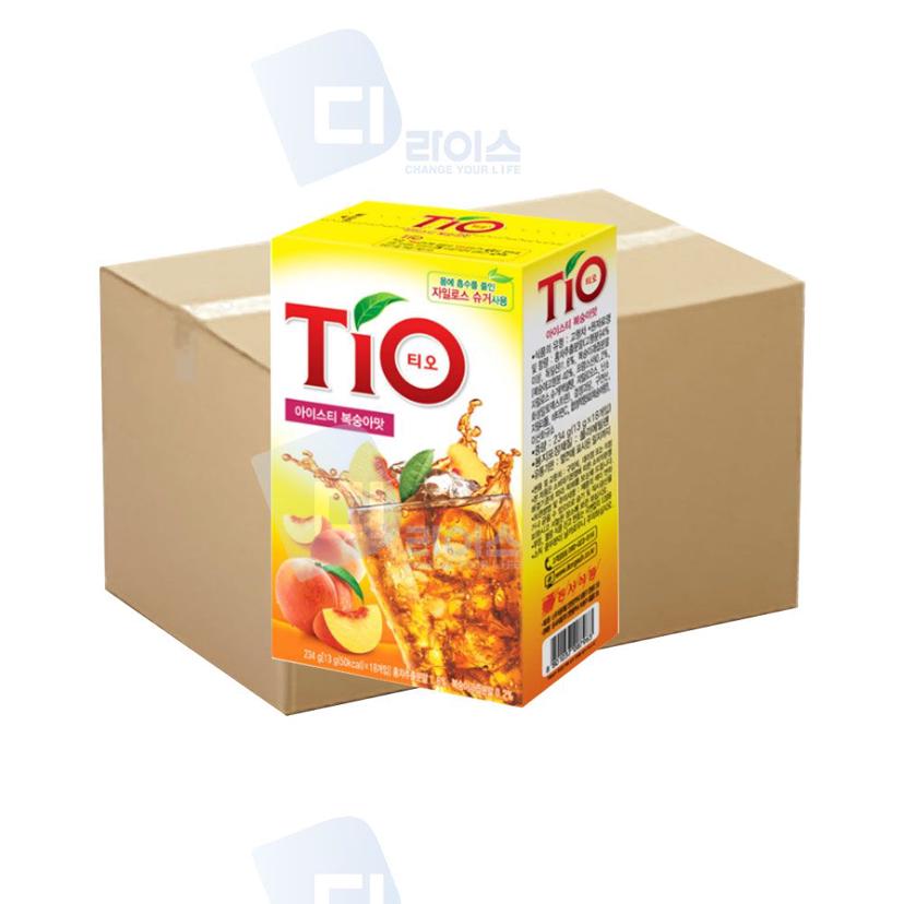 티오 아이스티 복숭아맛 180T 대용량 스틱 세트