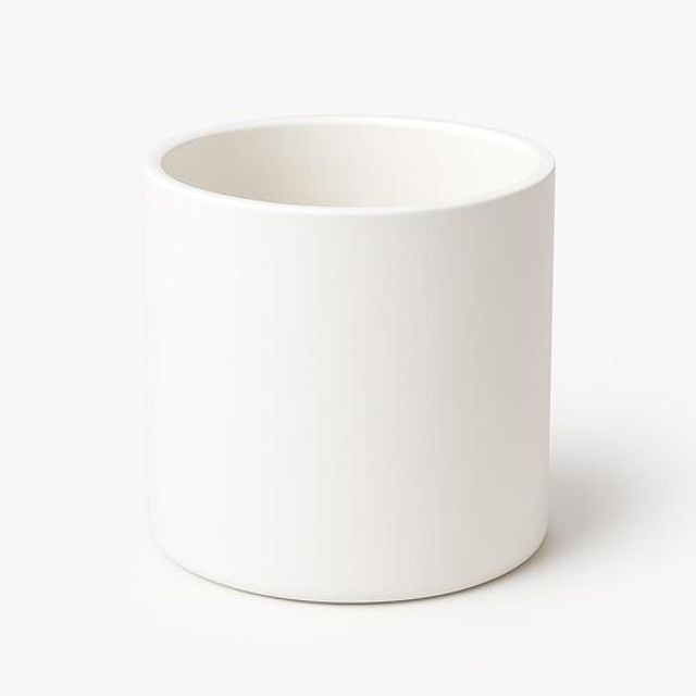 모던레시피 대형 무광 도자기 화분 30x30cm 실내용 재질 원형 30센티