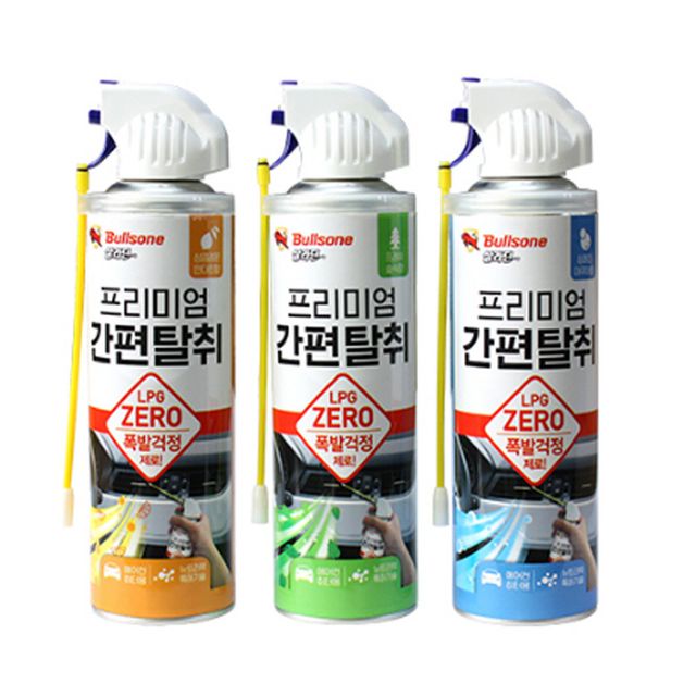 불스윈 비LPG 에어컨 비폭발위험 프리미엄 탈취제