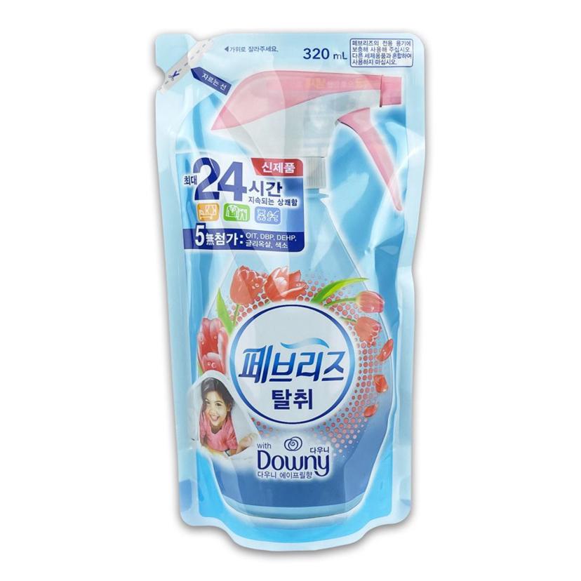 페브리즈 섬유 탈취제 다우니향 리필 320ml 냄새 제거