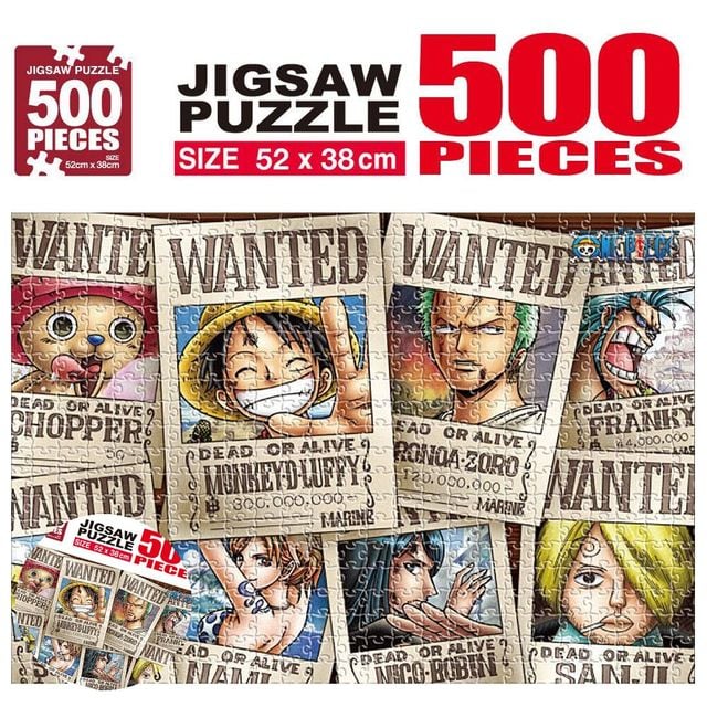 퍼즐놀이 테이블게임 원피스 직소퍼즐 500pcs 현상수배