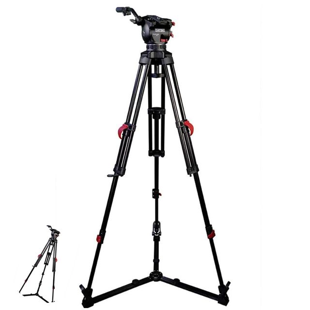 카메라받침대 셀카봉 카메라삼각대 프로 삼각대 시스템 FOCUS 10 2-St Red Lock ALU KF10-RLG