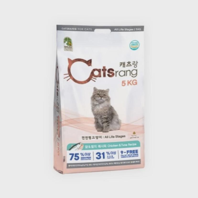 캐츠랑 전연령 고양이 사료 5kg 가성비 캣푸드 추천