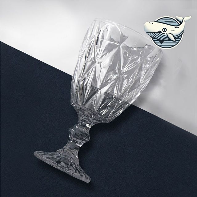 투명 크리스탈 고블렛잔 와인잔 320ml