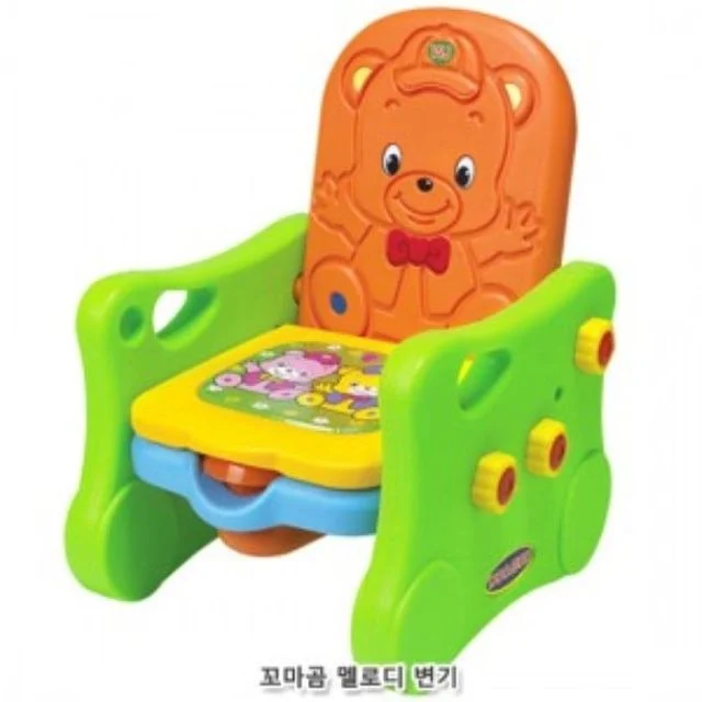 쿠쿠토이즈 꼬마곰 멜로디변기 - 아기 변기 훈련용 음악 변기