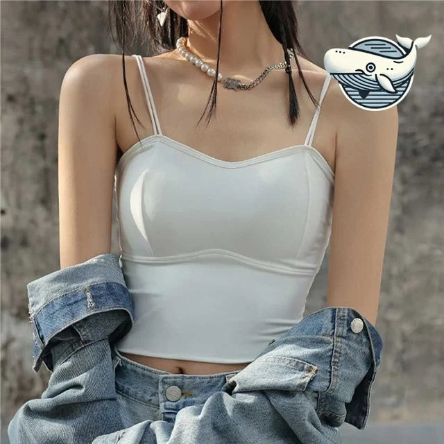 여름 필수 크롭 민소매 심플 이너나시 편한