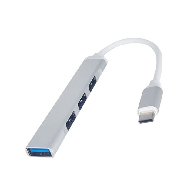 USB C타입 4포트 무전원 멀티 허브 VTMT