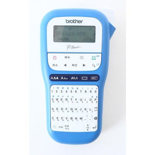 라벨터치 PT-H110BW 라벨프린터 휴대용 블루투스 라벨기