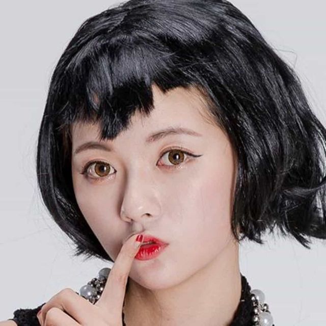 할로윈 뱀파이어 가발, 파티 소품 가발 코스프레