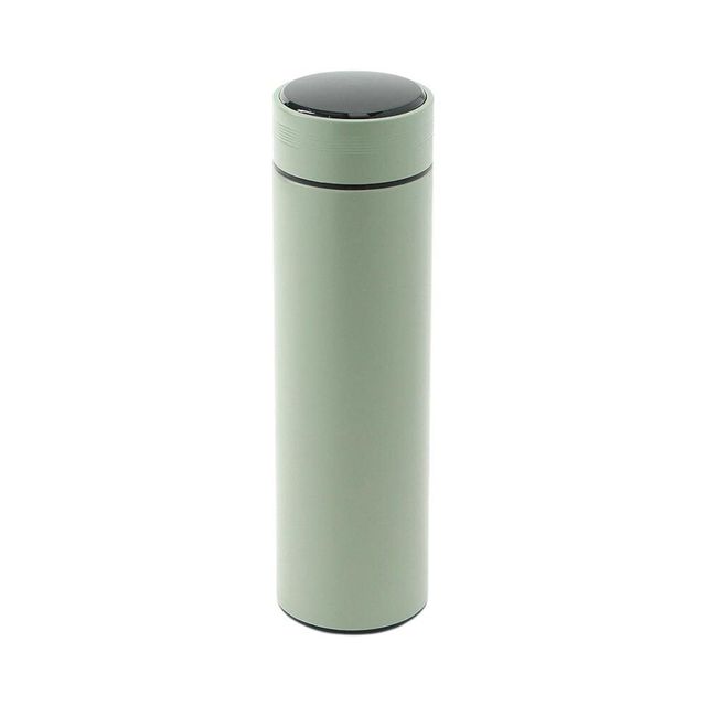 스마트 LED 보온병 (500ml 올리브)