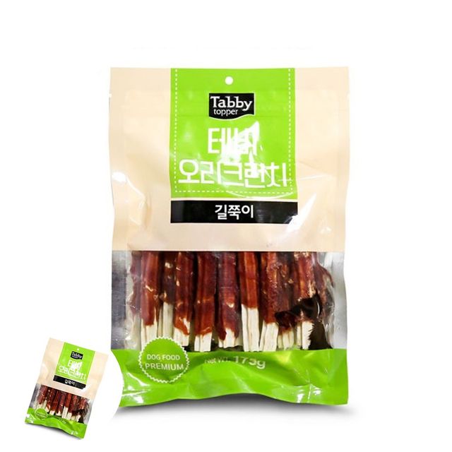 애완견간식 개간식 애견 크런치 175g 오리