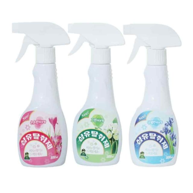 섬유탈취제 300ml 옷탈취제 신발탈취제 의류관리 섬유향수